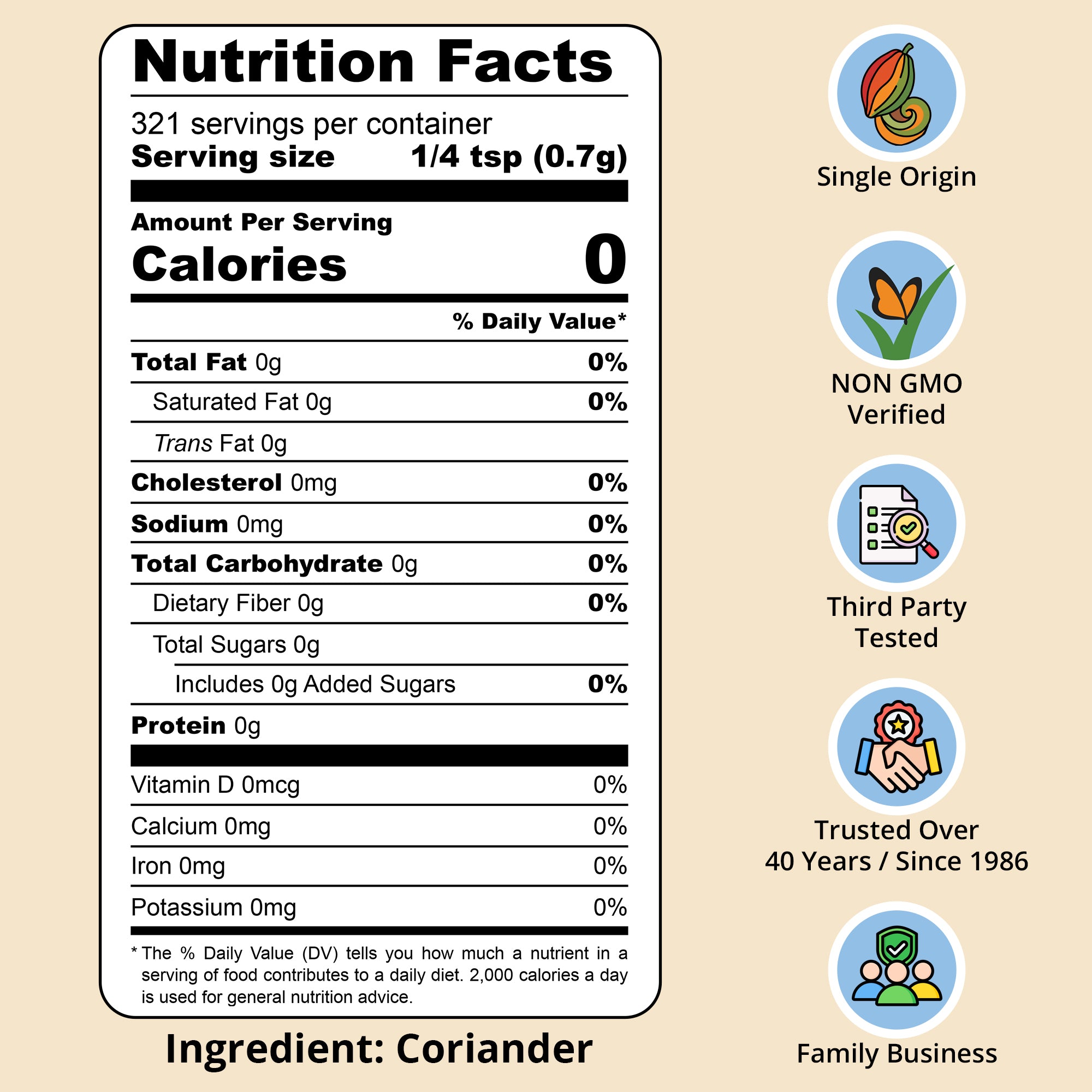 Ground Coriander