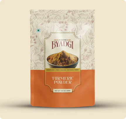 Turmeric Powder Turmeric - Golden Color & Curcumin