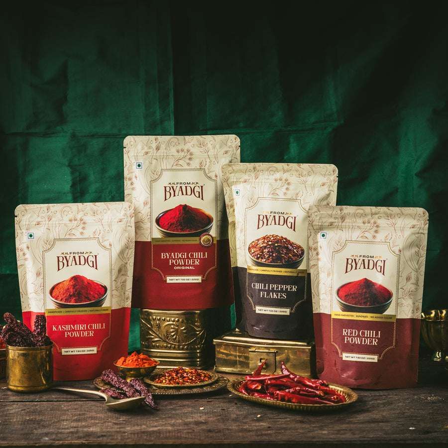 The Chili Collection pouch